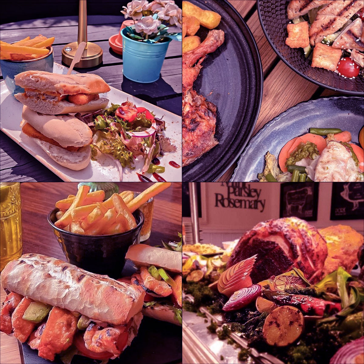 4 delicious dishes at The Red Lion